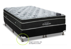 Kit 12 Pés Cama Box Queen ou King Varian Cinza C/ Base Metalizada 13cm Altura Baú