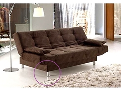 Kit 6 Pés de Sofas estofados poltronas 8cm Preto Jasmin SB na internet