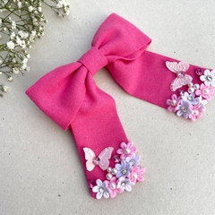 Laço Doce Primavera Rosa Chiclete