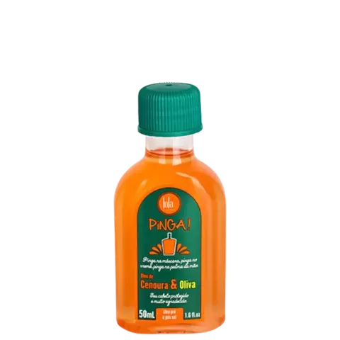 OLEO CAPILAR LOLA PINGA CENOURA E OLIVA 50ML - comprar online