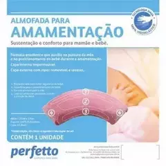 ALMOFADA PARA AMAMENTAÇÃO BRANCA PERFETTO