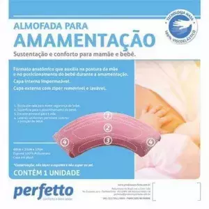 ALMOFADA PARA AMAMENTAÇÃO BRANCA PERFETTO