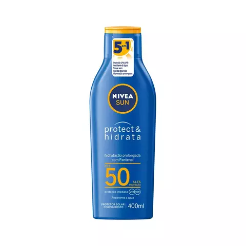 PROTETOR SOLAR NIVEA SUN PROTECT & HIDRATACAO FPS50 200ML