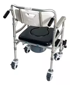 CADEIRA PARA BANHO EM ALUMINIO CAPACIDADE 160KG - SUPERMEDY - comprar online