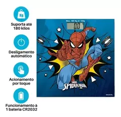 BALANÇA DIGITAL HOMEM ARANHA- MULTILASER HC097 - comprar online