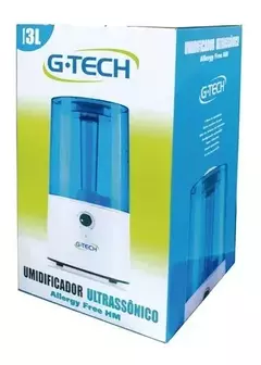 UMIDIF ULTRA-SONICO MARCA G-TECH ALLERGY-FREE DUAL 3L BIVOLT