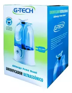 UMIDIFICADOR ULTRA-SONICO FILTER 2 ALLERGY-FREE - G-TECH - comprar online
