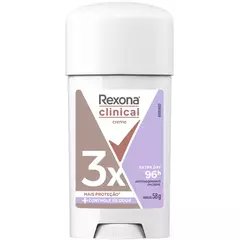 DESODORANTE REXONA CLINICAL EXTRA DRY 58G