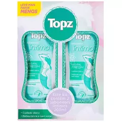 SABONETE LIQUIDO TOPZ INTIMO FRESH PROMOCAO 2X200ML