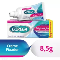 COREGA TRIPLA ACAO CREME S/ SABOR 8,5G