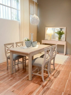 Mesa Patas Rectas 3¨ 140m x 80cm extensible 40cm - comprar online