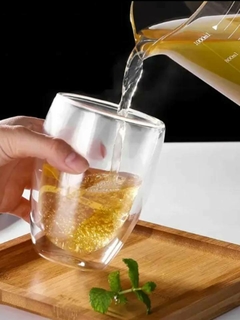 Imagen de Vaso Doble Pared Vidrio 350ml