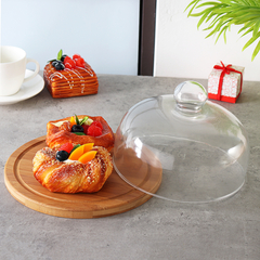 Plato de Bambu Con Campana 26 cm - tienda online
