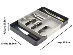 Organizador de cubiertos extensible
