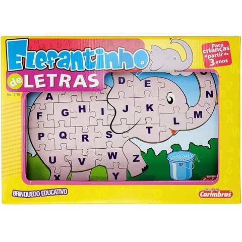 Elefantinho de Letras - Carimbras