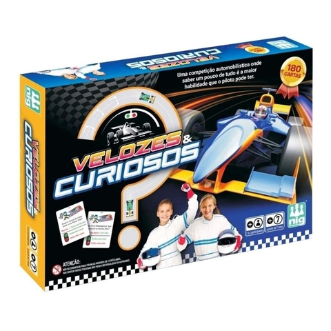 Jogo Velozes e Curiosos - Nig Brinquedos