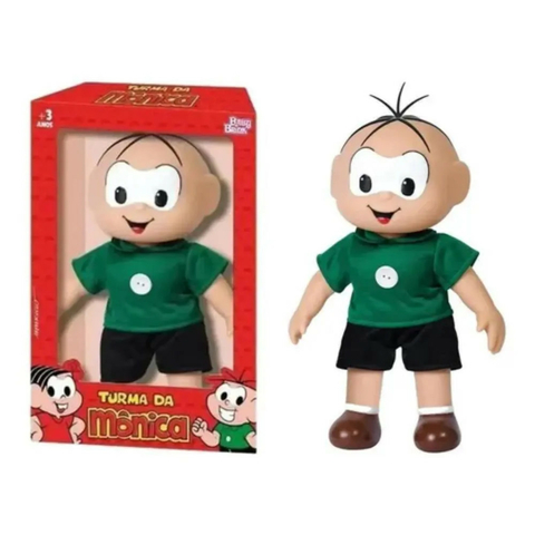 Boneco Turma Da Mônica Cebolinha Clássico - Baby Brink