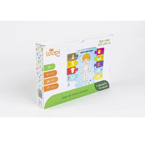 Jogo do Corpo Humano - Loopi Toys