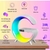 Caixa de Som Luminária Carregador Sem Fio Relógio G Speaker - Smart Light Sound Machine - loja online