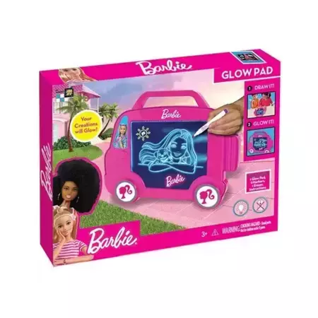 Barbie Pinte e Ilumine - Van - Fun