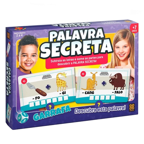 Jogo Palavra Secreta - Grow