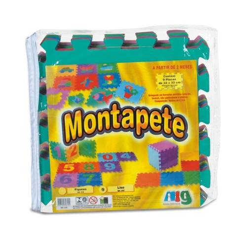 Montapete em E.V.A. com Figuras - Nig Brinquedos