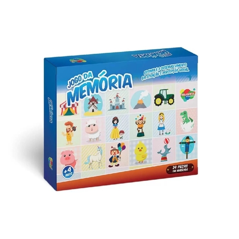 Jogo da Memória Dinossauros - Aquarela