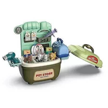 Bolsa Pet Shop Veterinária - Mini Pet - shop Pet Store - Nettoy