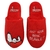 Pantufa Chinelo Snoopy Vermelho - Zona Criativa