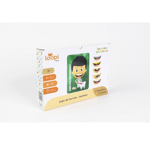Jogo do Sorriso - Dentista - Loopi Toys