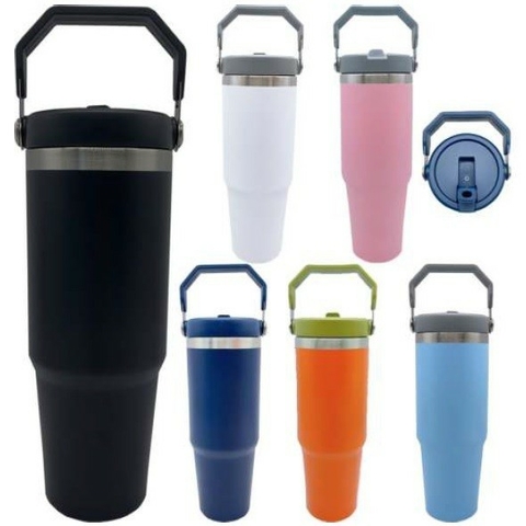 Copo Isotérmico 600ml - Aço Inox - Golden Rio