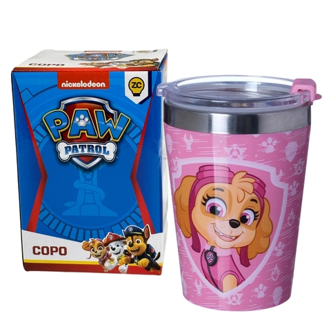 Copo Viagem Snap Patrulha Canina Skye 300ml - Zona Criativa