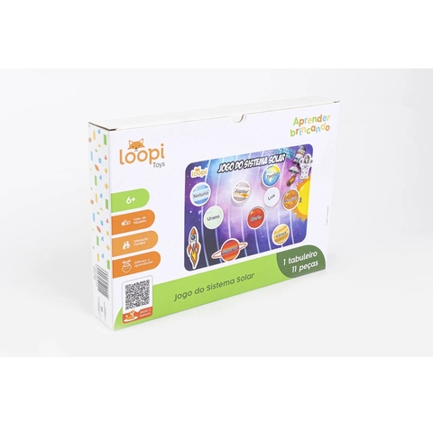 Jogo do Sistema Solar - Loopi Toys