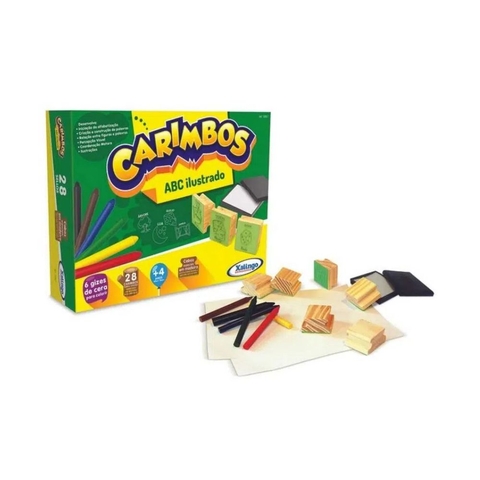 Carimbos ABC ilustrado - xalingo