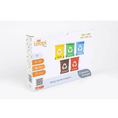 Jogo Bingo da Reciclagem - Loopi Toys