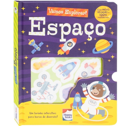 Livrinho Interativo - Vamos Explorar! Espaço - Happy Books