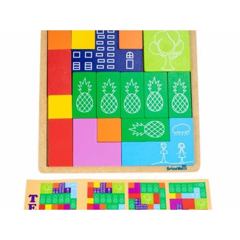 Tetris em Plano - Brinqmutti