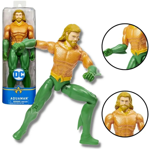 Boneco Aquaman DC comics Series - 30cm - Sunny