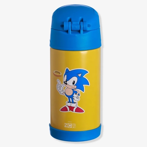 Garrafa Click com Canudo 300ml Sonic - Zona Criativa