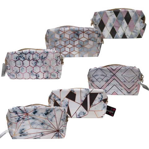 Necessaire PVC Estampas Geométricas Inter