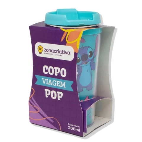 Copo Viagem Pop Stitch 200ml - ZonaCriativa