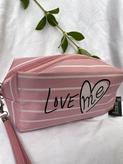 porta cosmetico love me - comprar online