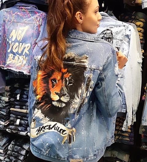 Jaqueta Jeans Leon