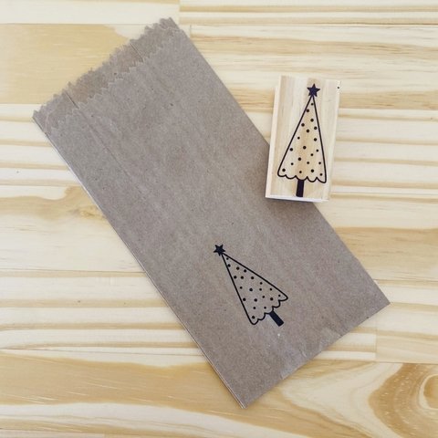 Carimbo Árvore de Natal