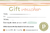 GIFT VOUCHER