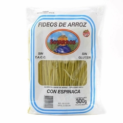 Fideos de Arroz Espinaca