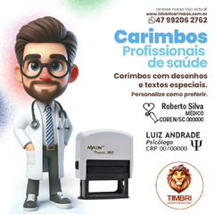 CARIMBOS PROFISSIONAIS SAÚDE - comprar online