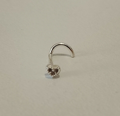 Piercing Coração zircônia P Prata 925 - comprar online