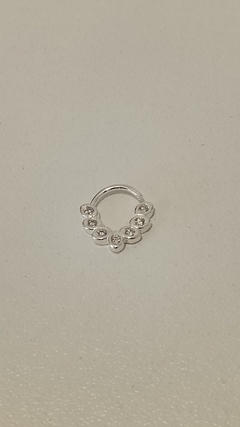 Piercing Furo Zircônia 3485 Prata 925 - comprar online