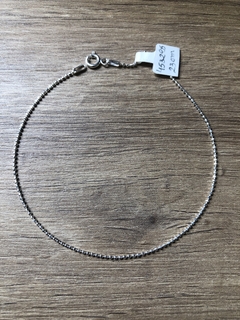 Tornozeleira bolinha 453295 Prata 925 - comprar online
